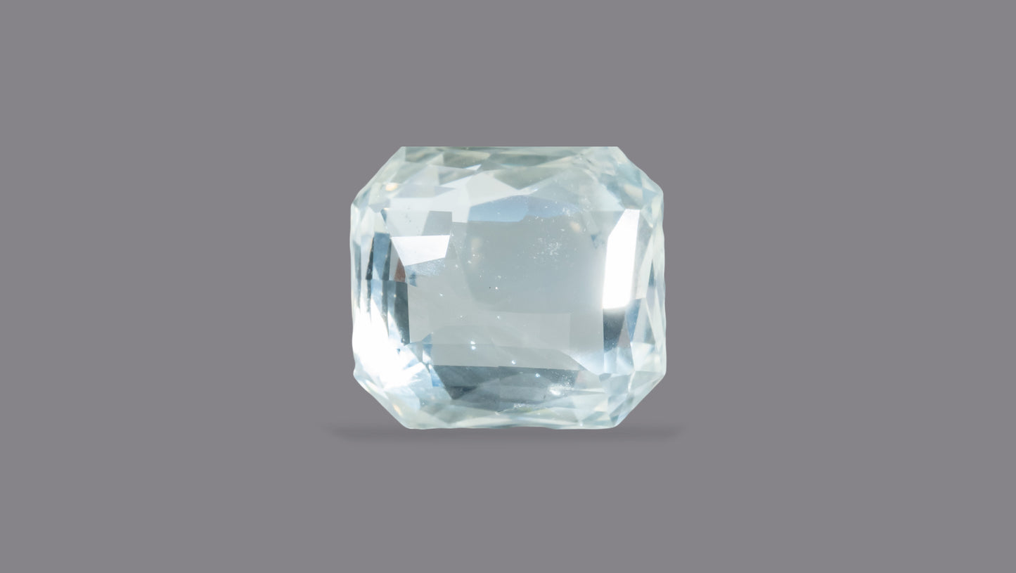 Natural White Sapphire 8.03 Carats - Media 2