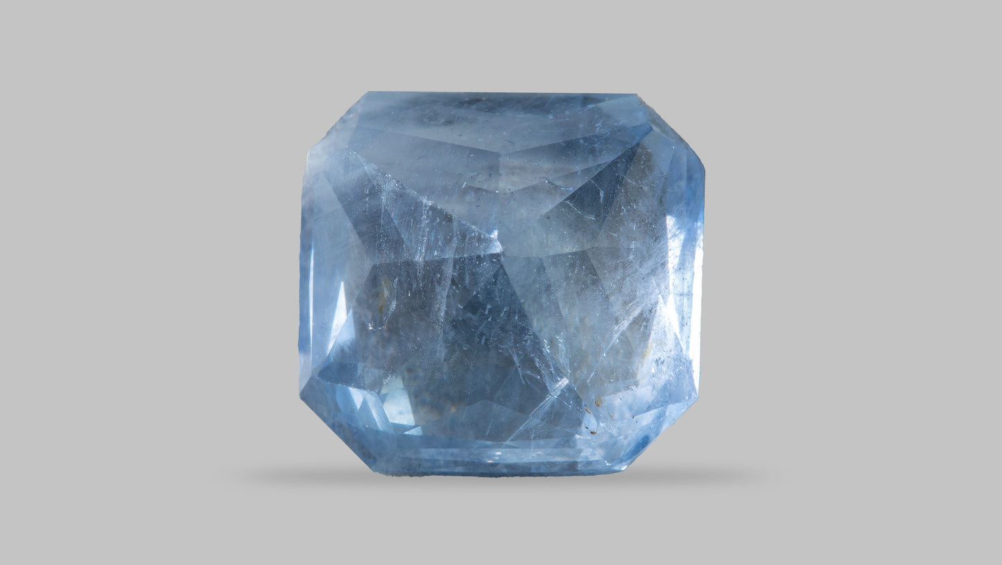 Natural Blue Sapphire (Neelam) 8.99 Carats - Media 2