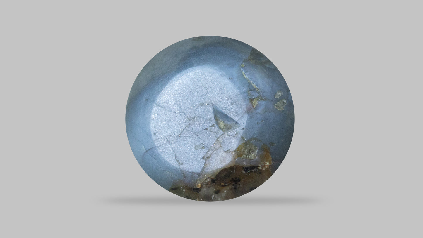 NATURAL CAT'S EYE (Lehsuniya) 4.01 Carats - Media 2