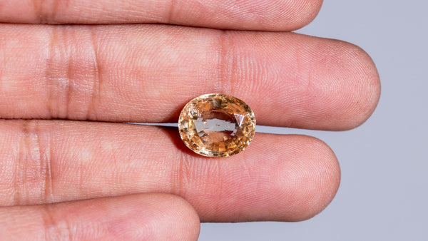 NATURAL HESSONITE (GOMED) 8.80  CARATS - Media 4