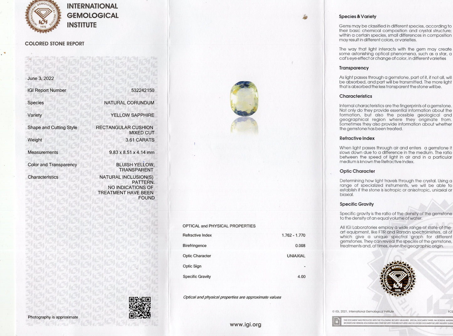 
                    
                      NATURAL PITAMBARI 3.61 CARATS - Media 6
                    
                  
