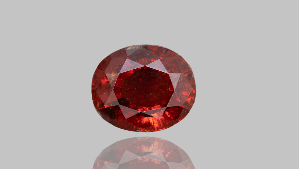 NATURAL HESSONITE (GOMED) 5.57 CARATS - Hessonite (Gomed)