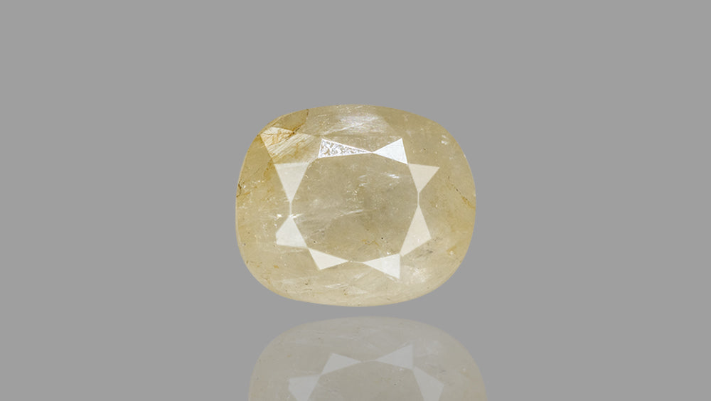 Natural Yellow Sapphire (Pukhraj) 10.25 Carats - Yellow Sapphire (Pukhraj)