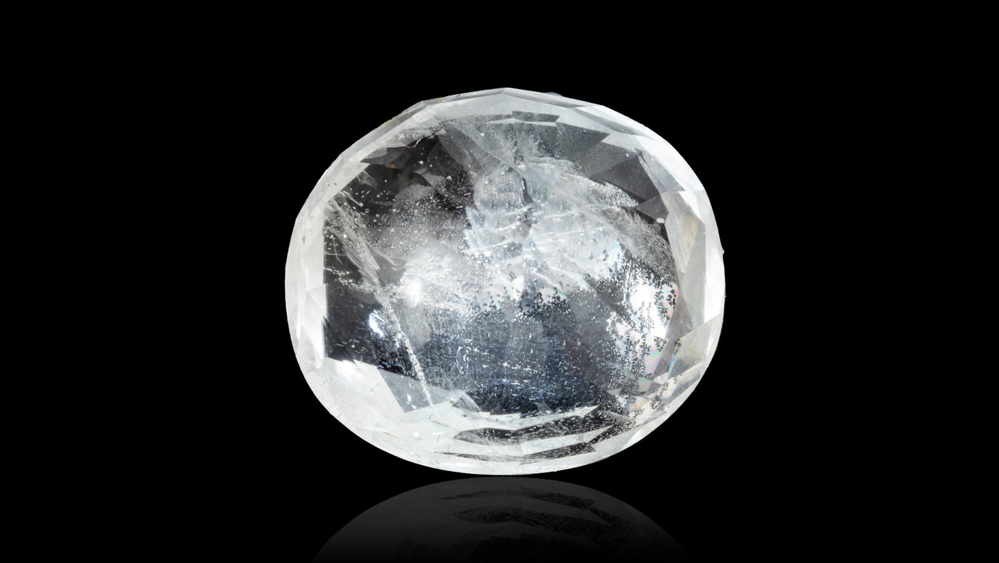 NATURAL WHITE SAPPHIRE 4.86 CARATS - Media 2
