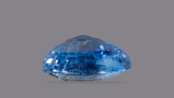 Natural Blue Sapphire (Neelam) 3.53 Carats - Media 3
