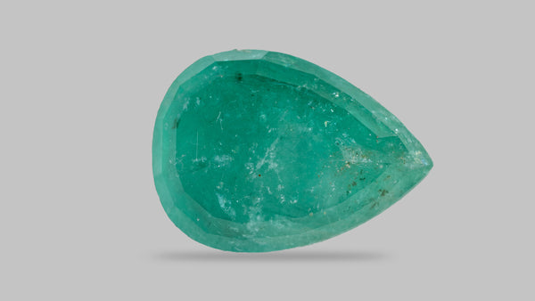 Minor Oil Natural Zambian Emerald (Panna) 10.03 Carats - Media 2