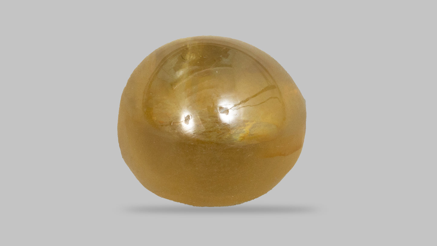 NATURAL CAT'S EYE (Lehsuniya) 4.76 Carats - Media 2