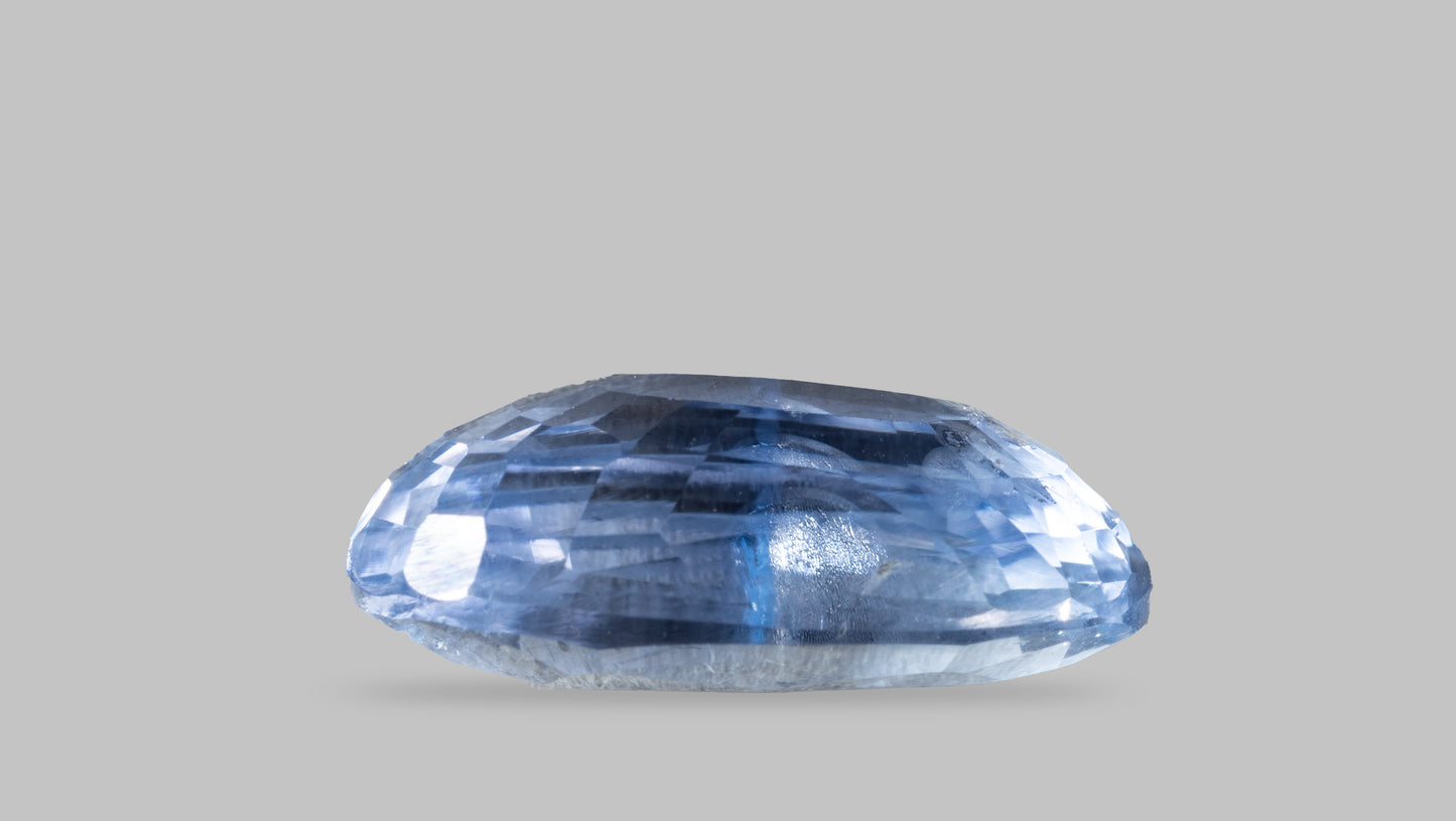 
                    
                      Natural Blue Sapphire (Neelam) 4.09 Carats - Media 3
                    
                  