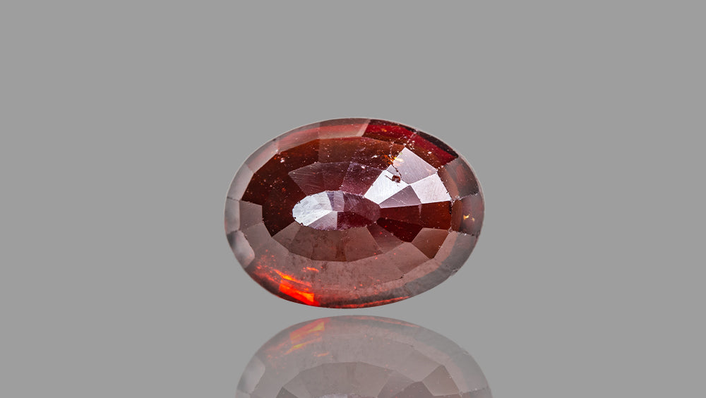 Natural Sri-Lankan Hessonite (Gomed) 5.41 Carats - Media 2