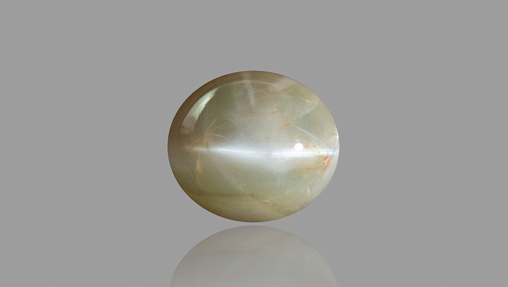 NATURAL CAT'S EYE (CHRYSOBERYL)10.13 CARATS - Cats Eye (Lehsunia)