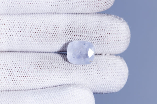 Natural Blue Sapphire (Neelam) 8.18 Carats - Media 4