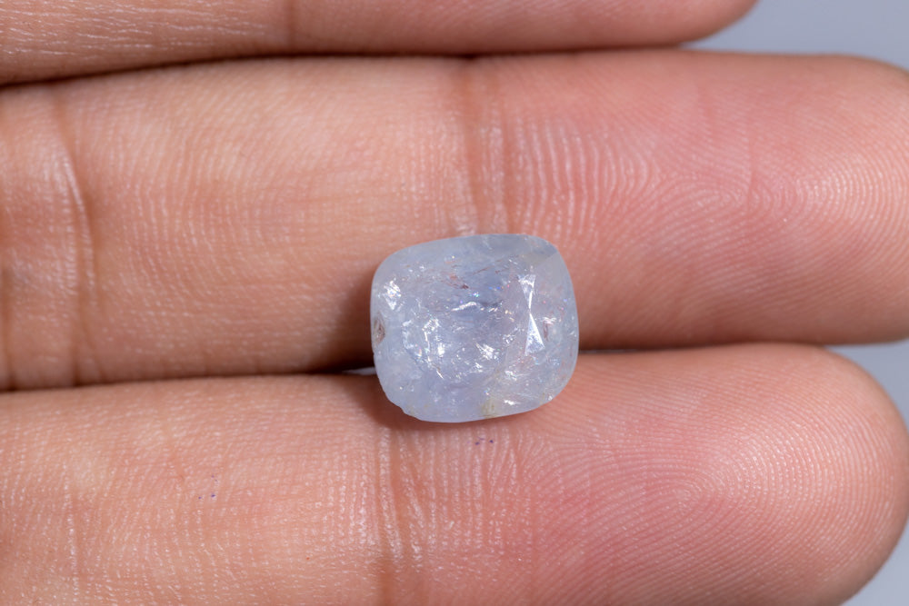 
                    
                      Natural Blue Sapphire (Neelam) 6.63 Carats - Media 4
                    
                  