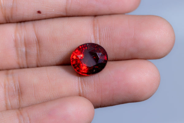 NATURAL HESSONITE (GOMED) 9.02 CARATS - Media 4