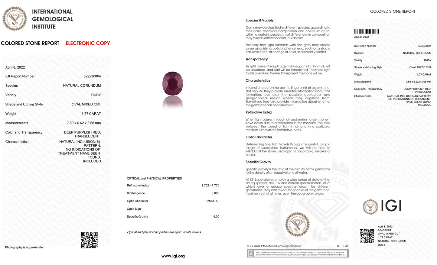 
                    
                      Natural Ruby (Manik) 1.77 Carats - Media 6
                    
                  