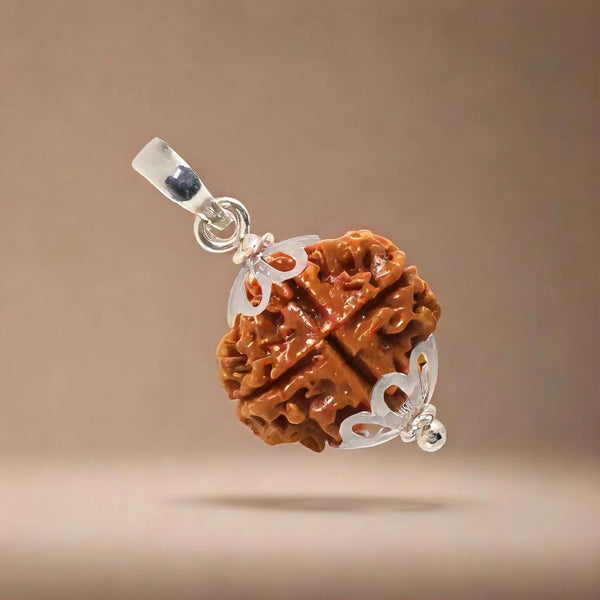 4 Mukhi Rudraksha-with pendent