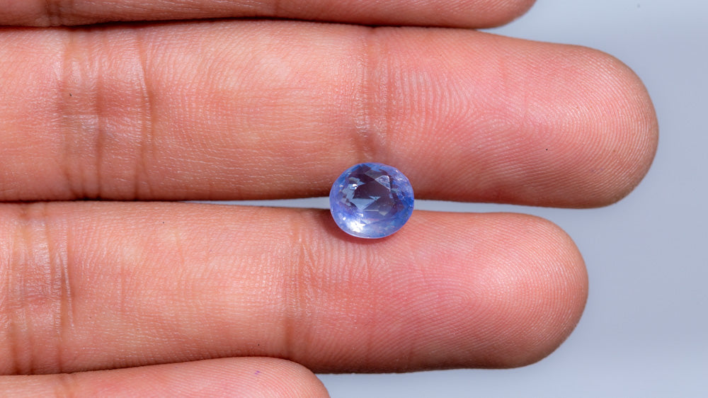 
                    
                      Kashmir  Blue Sapphire (Neelam) 3.71 Carats - Media 4
                    
                  