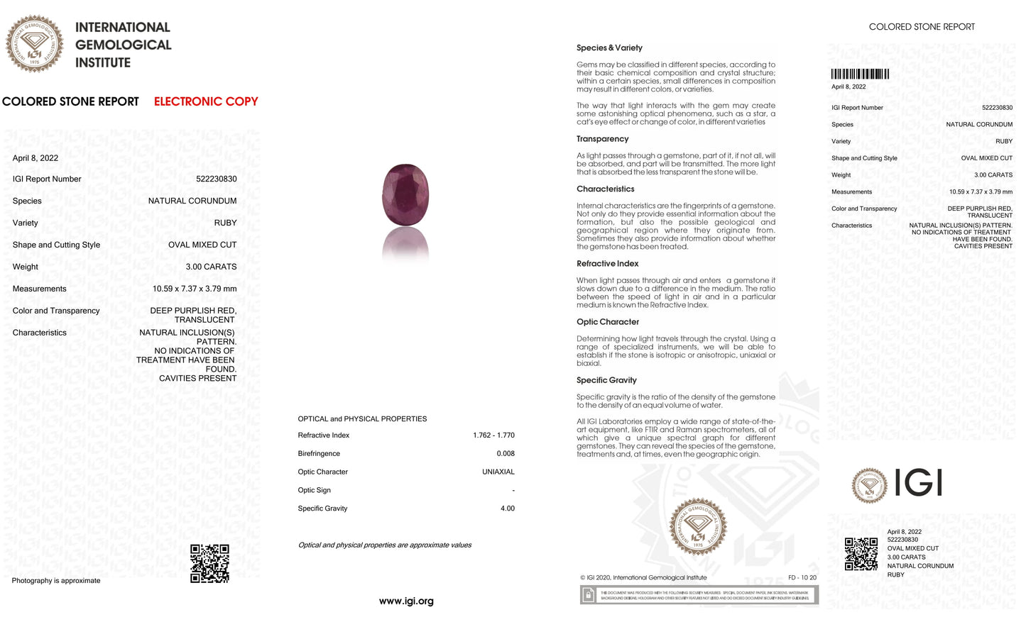 
                    
                      Natural Ruby (Manik) 3.00 Carats - Media 6
                    
                  