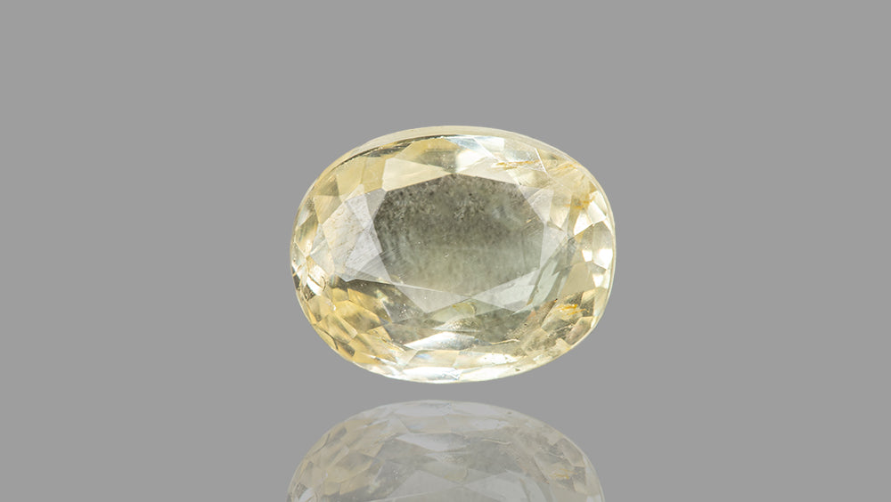 Natural Yellow Sapphire (Pukhraj) 3.38 Carats - Media 2