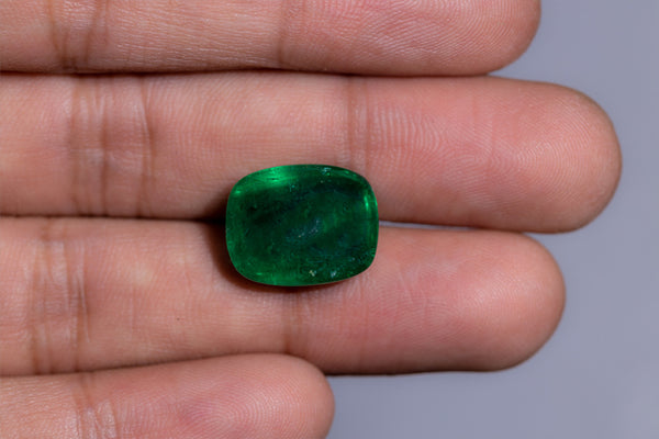 Natural Zambian Emerald (Panna) 15.04 Carats - Media 4