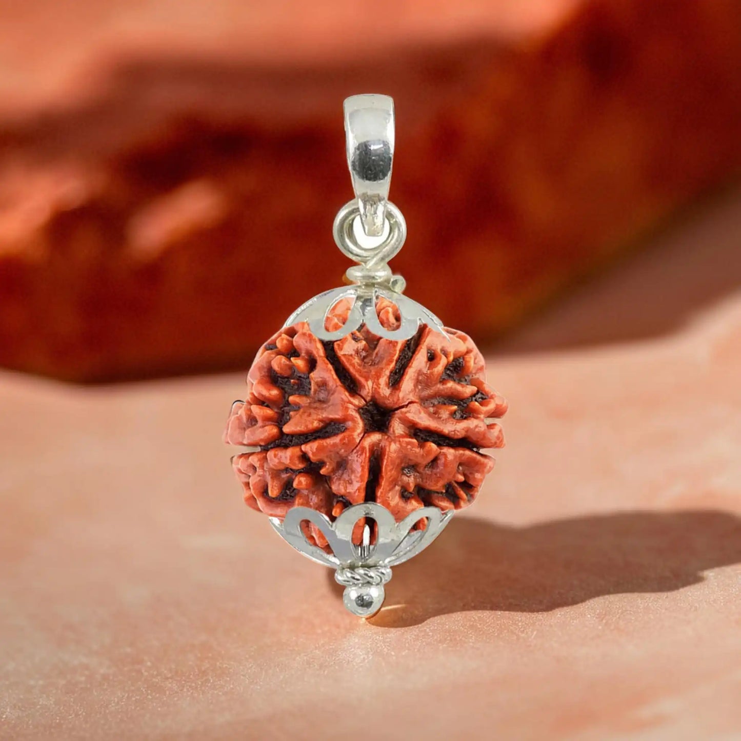 5 Mukhi Rudraksha with pendent