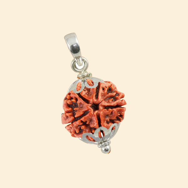 5 mukhi rudraksha acharya lavbhushan, universal rudraksha bead, peace balance symbol, shiva rudraksha, spiritual clarity bead, vedic rudraksha, conscious living support, sacred rudraksha