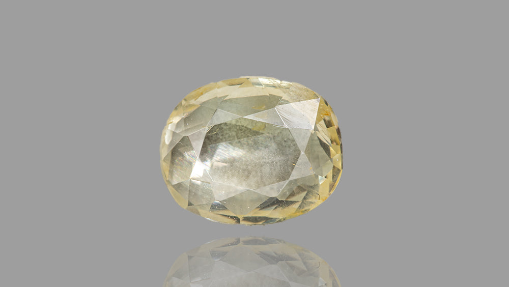 Natural Yellow Sapphire (Pukhraj) 3.38 Carats - Yellow Sapphire (Pukhraj)