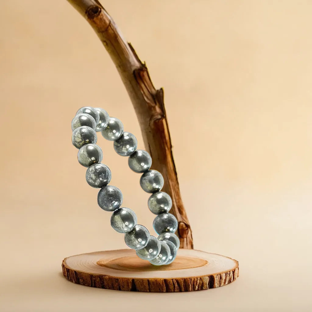Bracelet for Abundance – Pyrite Bracelet