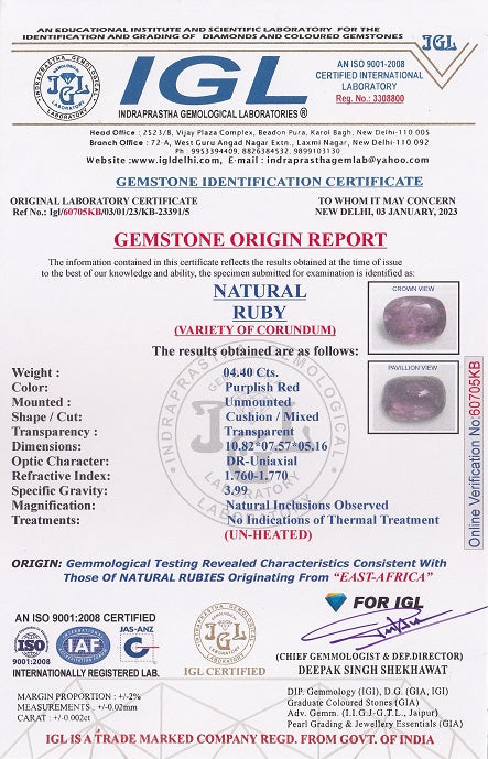 
                    
                      Natural Ruby (Manik) 4.40 Carats - Media 6
                    
                  