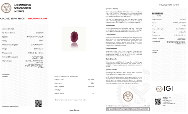 Natural Ruby (Manik) 5.04 Carats - Media 6