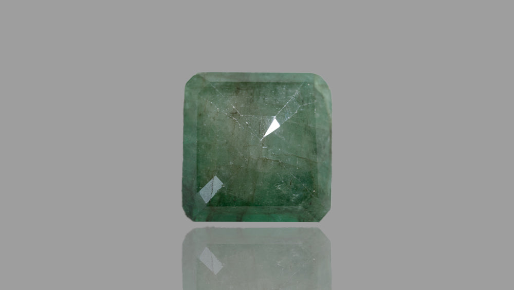 Minor Oil Natural Zambian Emerald (Panna) 15.45 Carats - Media 2