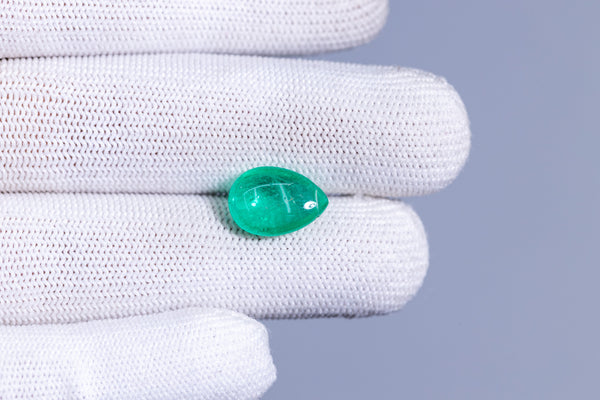 Natural Columbian Emerald (Panna) 10.95 Carats - Media 4