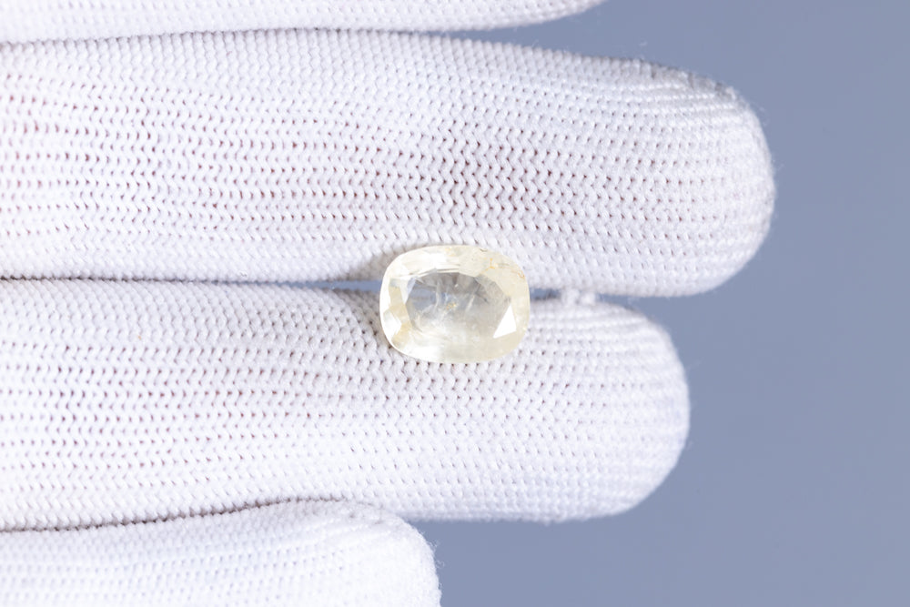 
                    
                      Natural Yellow Sapphire (Pukhraj) 5.86 Carats - Media 4
                    
                  