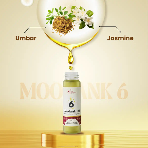moolank 6 oil acharya lavbhushan, numerology oil, venus energy oil, shukra remedy, love harmony oil, relationship positivity, creativity artistic energy, essential oil blend, spiritual energy oil, born 6 15 24