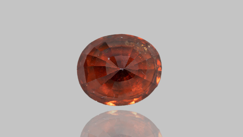 NATURAL HESSONITE (GOMED) 9.49  CARATS - Media 2