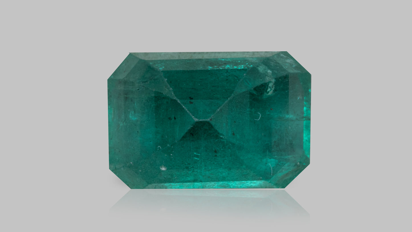 Natural Zambian Emerald (Panna) 5.02 Carats - Media 2