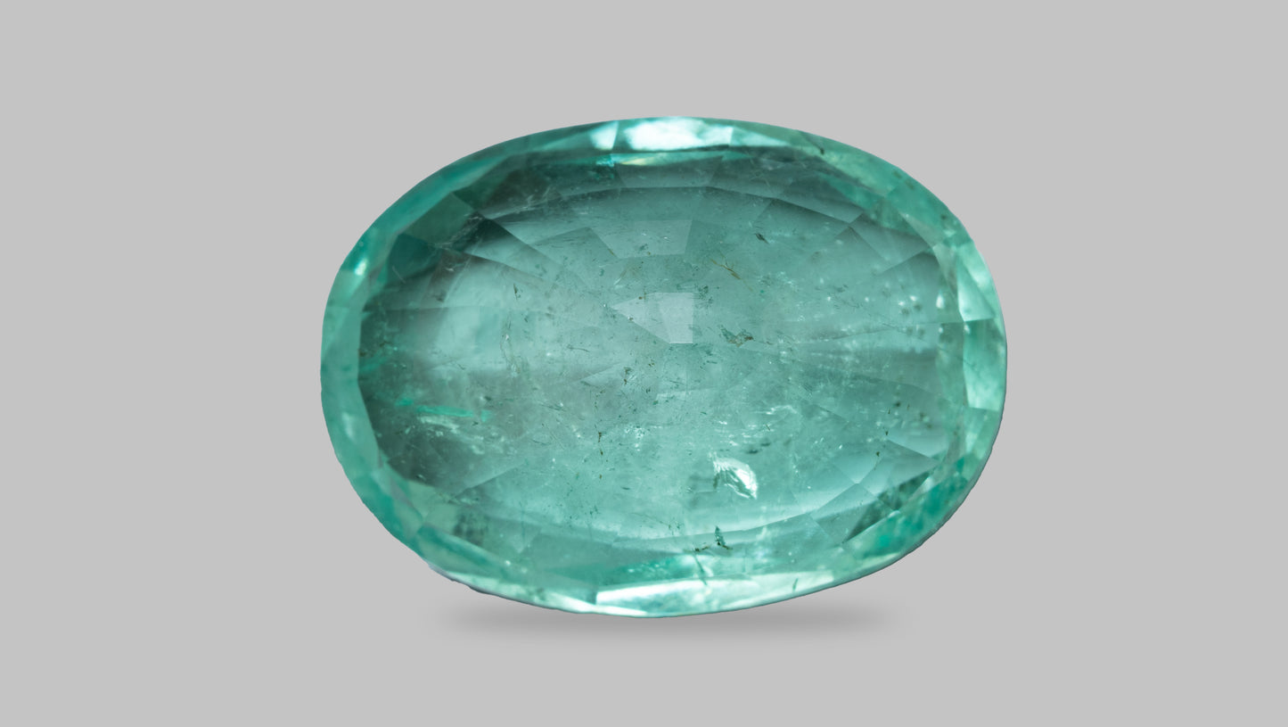 Natural Columbian Emerald (Panna) 8.76 Carats - Media 2