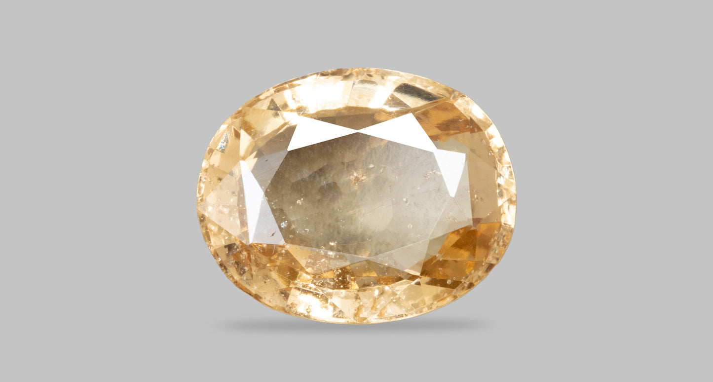 NATURAL HESSONITE (GOMED) 6.31 CARATS - Hessonite (Gomed)