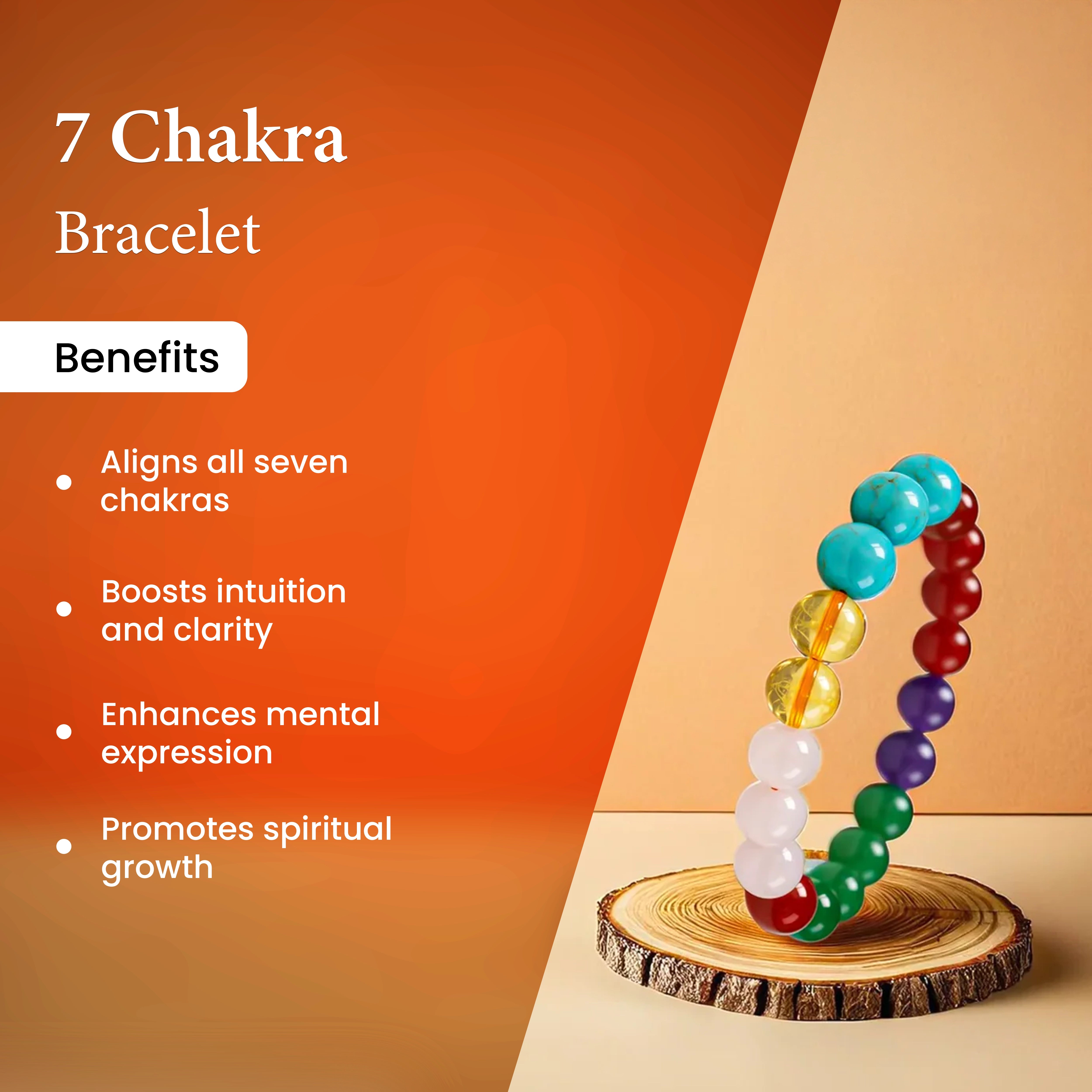 Bracelet for Thought Plane – 7 Chakra Bracelet