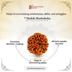 
                    
                      7 Mukhi Rudraksha (Lakshmi Rudraksha) for wealth and prosperity by Acharya Lavbhushan

                    
                  