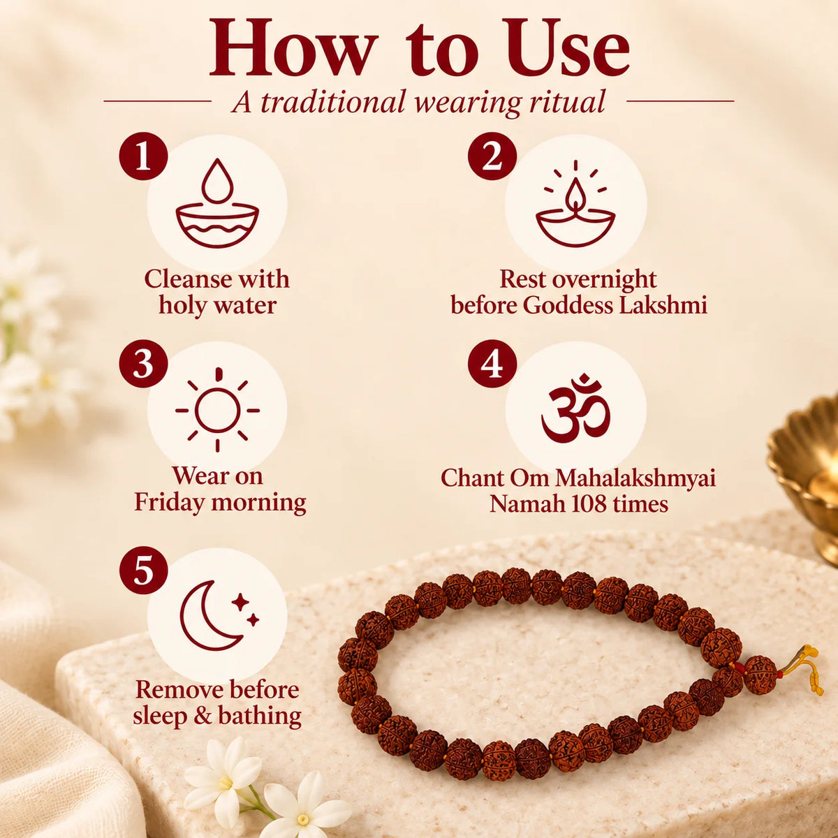 7 Mukhi Special Mala