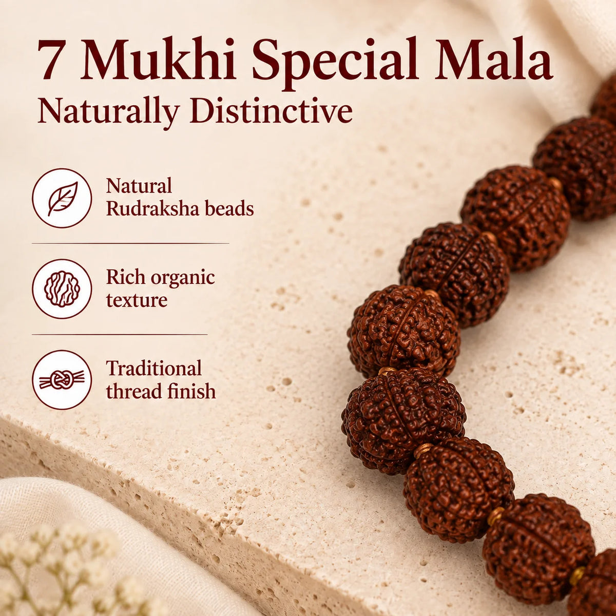 7 Mukhi Special Mala