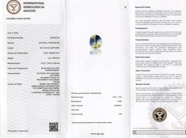 NATURAL PITAMBARI 3.21 CARATS - Media 6