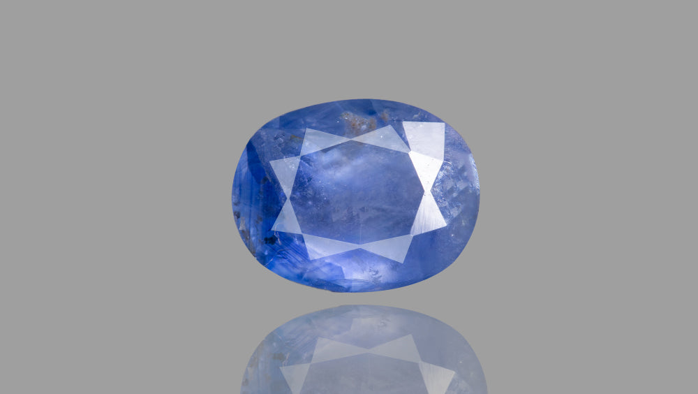 Kashmir  Blue Sapphire (Neelam) 3.34 Carats - Natural Blue Sapphire (Neelam)
