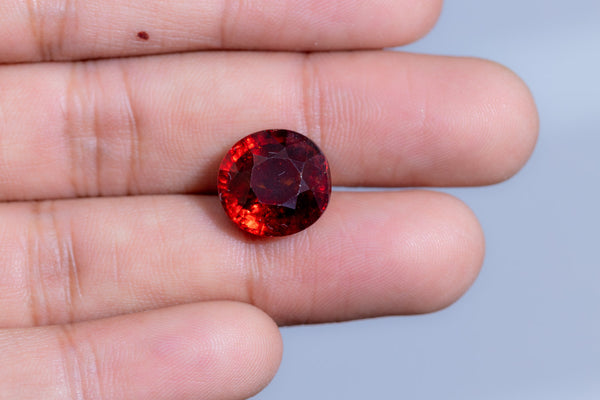 NATURAL HESSONITE (GOMED) 12.70  CARATS - Media 4