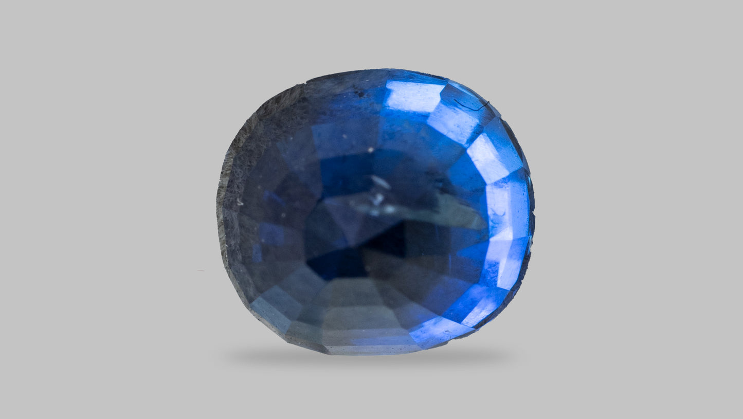 Natural Blue Sapphire (Neelam) 1.62 Carats - Media 2