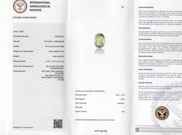 NATURAL PITAMBARI 4.06 CARATS - Media 6