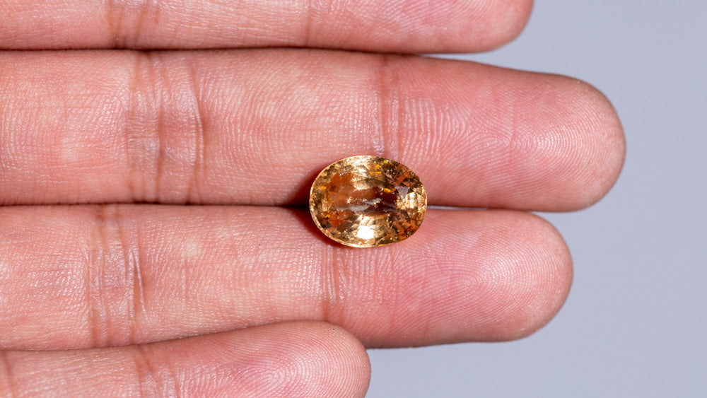 
                    
                      NATURAL HESSONITE (GOMED) 8.92  CARATS - Media 4
                    
                  