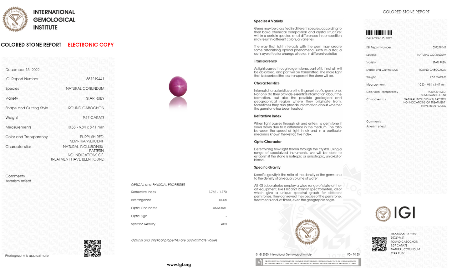 
                    
                      Burmese Ruby (Manik) 9.57 Carats - Media 5
                    
                  