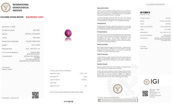 Burmese Ruby (Manik) 9.57 Carats - Media 5