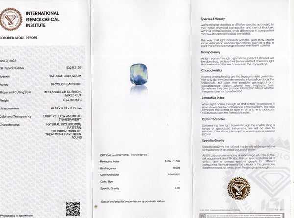 NATURAL PITAMBARI 4.94 CARATS - Media 6